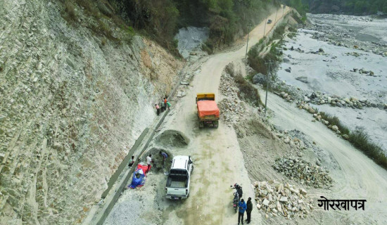 कालीगण्डकी कोरिडोरः १५ महिनापछि बेनी–मालढुङ्गाखण्ड निर्माण सुरु