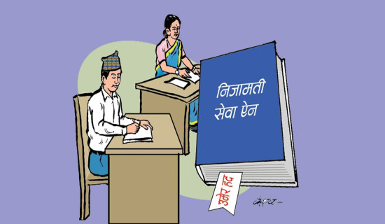 निजामती सेवा विधेयक संशोधनका लागि स्वीकृत