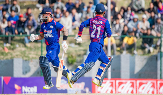 आयरल्यान्डसँगको पहिलो खेलमा नेपाल ६ विकेटले विजयी