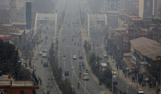 काठमाडौँ विश्वकै प्रदूषित सहर : दोस्रो नम्बरमा ढाका