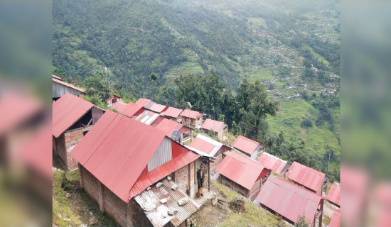 भूकम्पपीडितका लागि  बनेका अधिकांश घर खाली