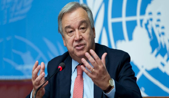 रफाहमाथिको प्रत्याक्रमण रणनीतिक गल्तीः संयुक्त राष्ट्रसङ्घ महासचिव