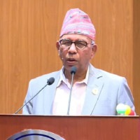 पूर्व प्रधानमन्त्री नेपाल र भारतीय राजदूत श्रीवास्तवबीच भेटवार्ता