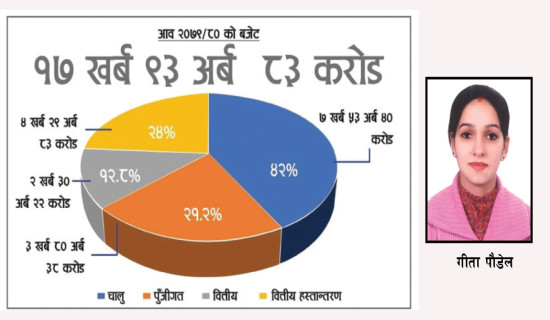 अहिलेको  बजेट