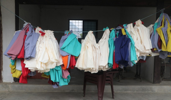 प्लास्टिकमुक्त अभियान चलाउँदै भीरकोट
