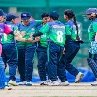 महिला क्रिकेट टोलीको विदाई