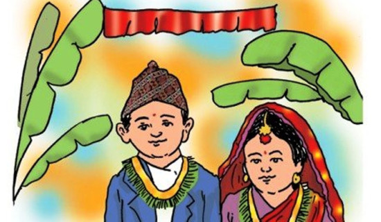 बालविवाहविरुद्धको अभियानमा सक्रिय हुँदै किशोरी