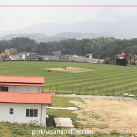 राष्ट्रपति पौडेल नेपाल र भारतबीचको एसिया कप खेल  हेर्नुहुँदै