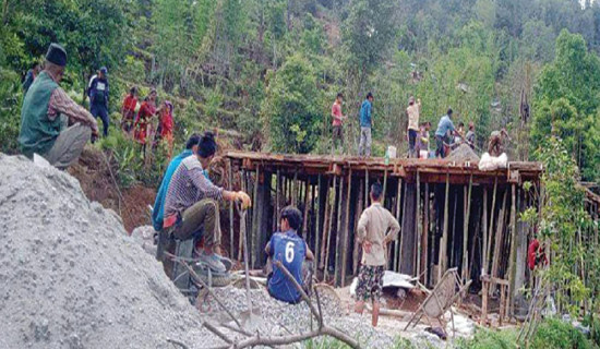 बोलेरो दुर्घटनामा तीन जना घाइते