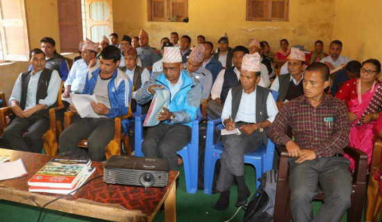 शैक्षिक सुधार गर्न प्रधानाध्यापकसँग सम्झौता