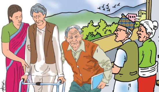 ज्येष्ठ नागरिक ऐन आउँदै , आम्दानीको १० प्रतिशत आमाबुवालाई