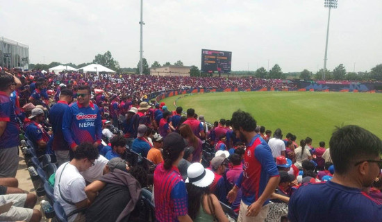 डालासमा नेपाली क्रिकेट समर्थकको उत्साह (फोटो फिचर)
