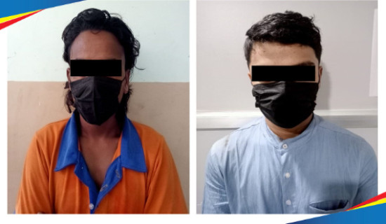 करोडौँको सामान चोर्ने दुई पक्राउ