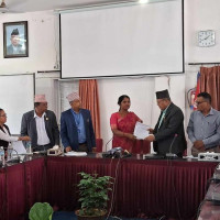एकीकृत समाजवादी पार्टी अध्यक्ष नेपाल र गृहमन्त्री खाणबीच भेटघाट