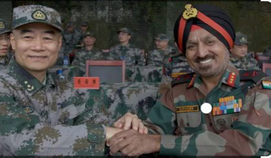 भारत–चीन सैन्य वार्ता चुशुलमा शुरू
