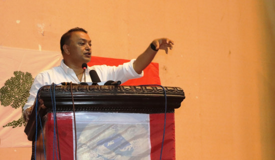 नेपाली कांग्रेस (बीपी) का नेता राप्रपामा प्रवेश