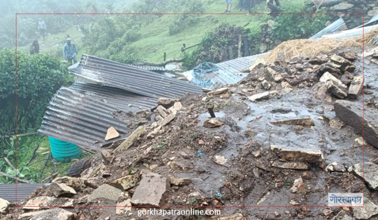 पहिरोमा पुरिएर आमा छोरीको मृत्यु