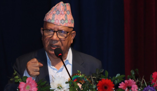 वर्तमान सरकारले संसद्को सामना गर्ने आँट राख्नुपर्छः अध्यक्ष नेपाल