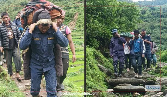 पहिरोले टहरा पुर्दा चार जना भूकम्प पीडित गम्भीर घाइते