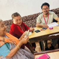 हजयात्रीलाई गृहमन्त्री खाणद्वारा बिदाइ