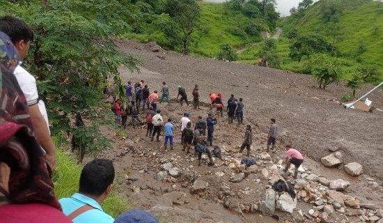 पहिरोमा पुरिएको अवस्थामा शव फेला