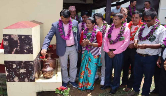 हाडहाडेका चार सय घरमा खानेपानीका धारा