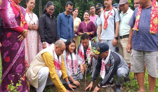 ‘वन्यजन्तुलाई वनभित्रै आहारा व्यवस्थापन गर्न फलफूल जङ्गल’