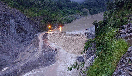 अरुणमा जलसतह बढेपछि सतर्कता अपनाउन आग्रह