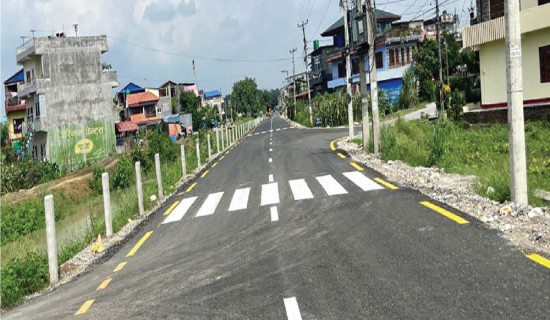 एकीकृत सहरी पूर्वाधार विकास अन्तिम चरणमा