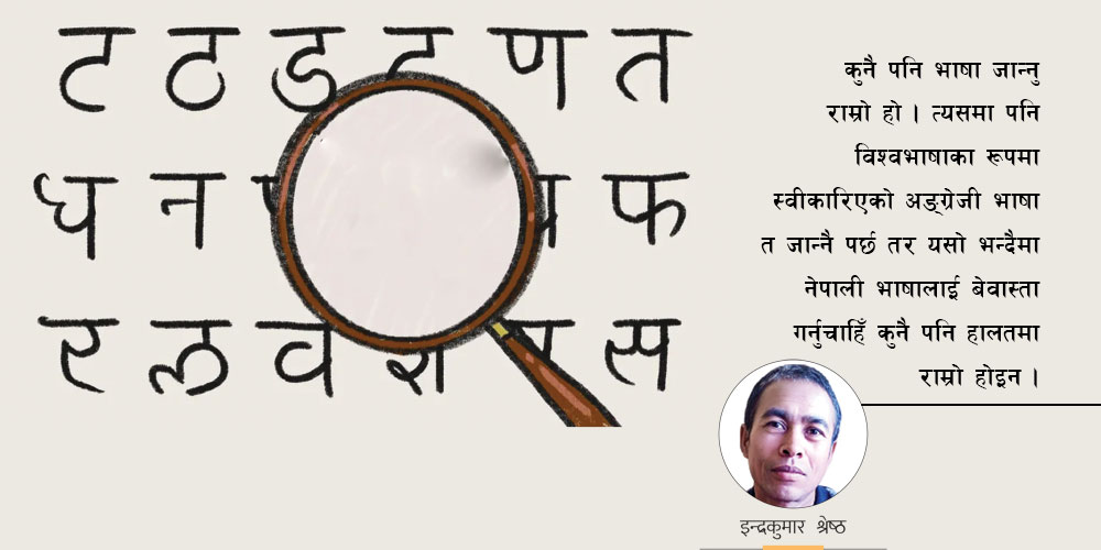 नेपाली भाषाको अवस्था