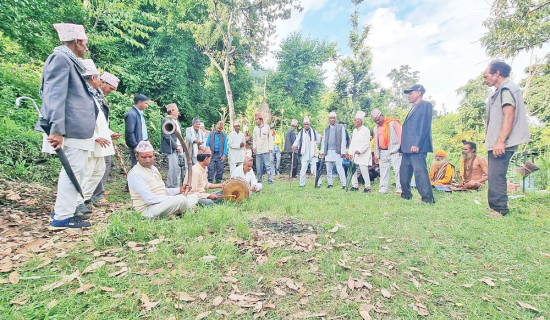 ओल्केमा धुमारीको भाका घुमाउँदै