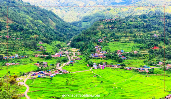 हरियाली खहरेको फाँट