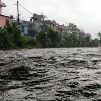 अविरल वर्षाले उपत्यकाका नदीमा जलसहत बढ्यो