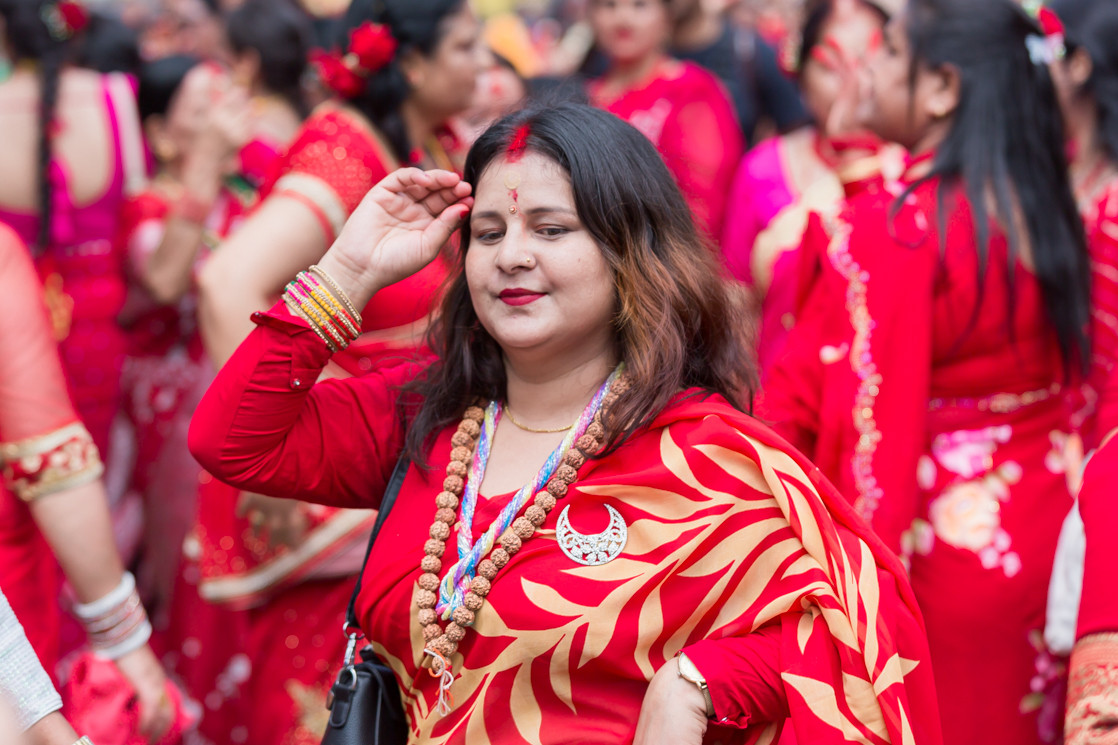 पशुपतिनाथ क्षेत्रमा तिजको रौनक