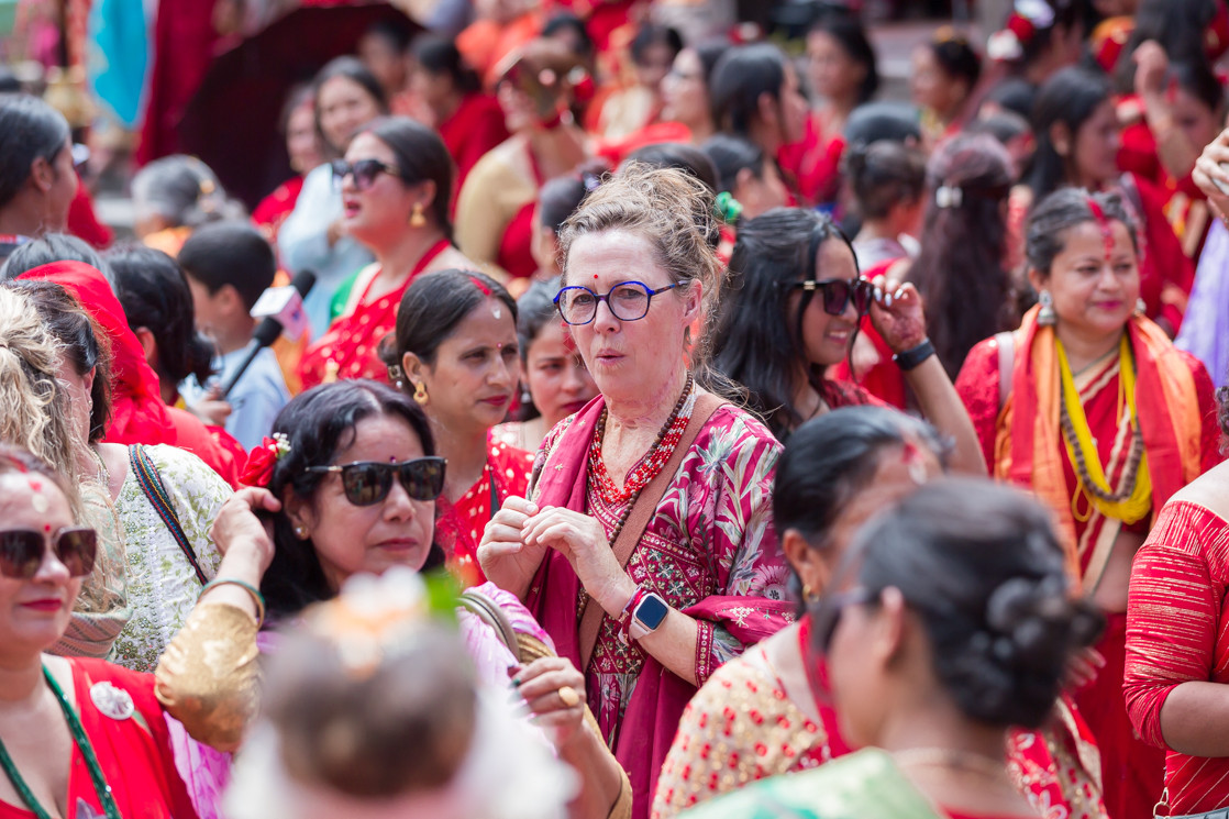 पशुपतिनाथ क्षेत्रमा तिजको रौनक