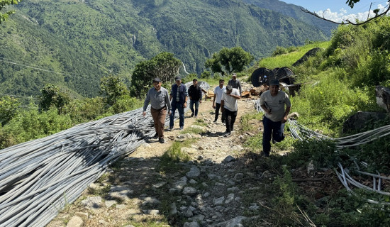 चिलिमे–त्रिशूली २२० केभी प्रसारण लाइन निर्माण अन्तिम चरणमा