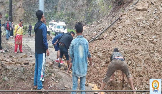 त्रिभुवन राजपथमा यातायात पुनः सञ्चालन