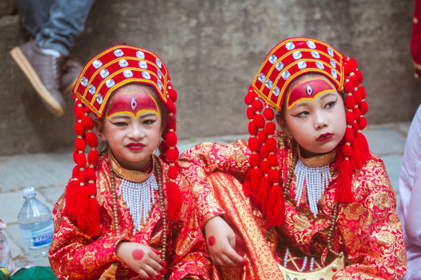 ५०४ कुमारीको सामूहिक पूजा (फोटो फिचर)