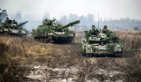 ﻿मस्कोद्वारा दक्षिणी युक्रेनमा अत्यधिक सेना तैनाथ