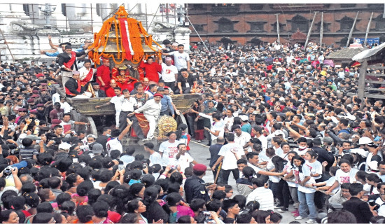 भाद्र शुक्ल चतुर्दशीः इन्द्रजात्रा पर्व मनाइँदै