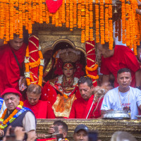 इन्द्रजात्रा (येँया) विधिवत् रूपमा सुरु  (फोटो फिचर)