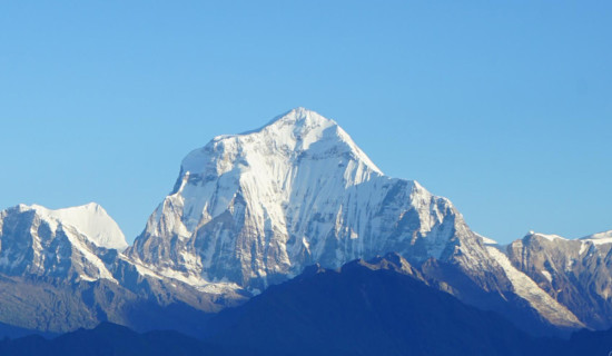 धवलागिरि आरोहणका लागि १४ जनालाई अनुमति