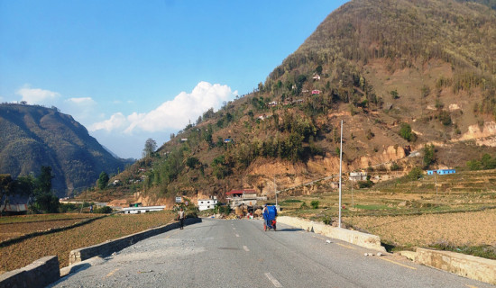 कालीगण्डकी लोकमार्ग मर्मतमा समस्या