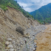 हनुमन्तेको बाढीले डुबान, उच्च सतर्कता अपनाउन आग्रह