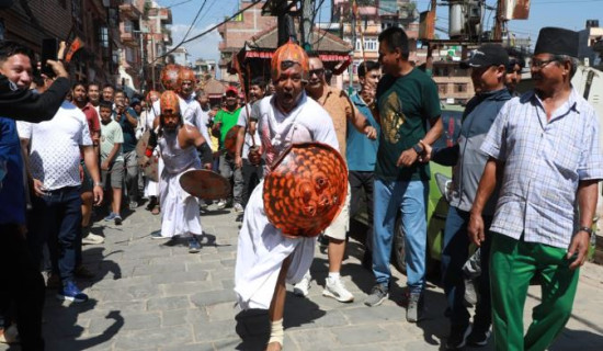 थिमिको कुभिण्डे जात्रा सम्पन्न