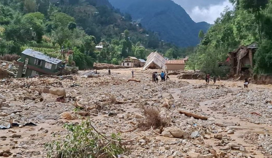 बाढीपहिरोबाट १७० वटा विद्यालयमा क्षति