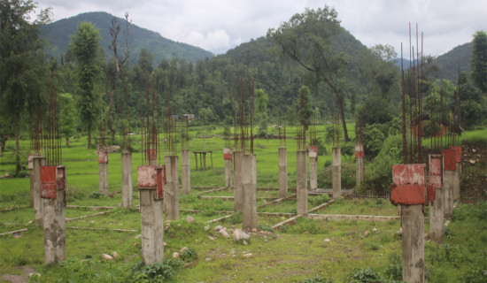 आलिताल अस्पताल निर्माणको काम अलपत्र