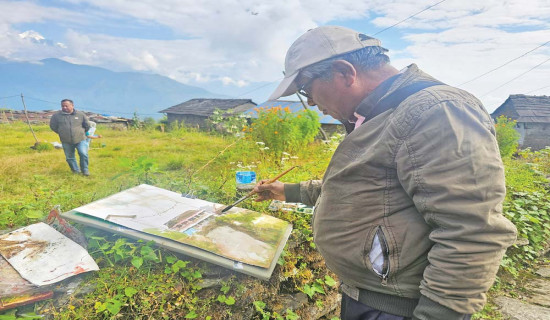 क्यानभासमा ‘रङहरूको ध्वनि’