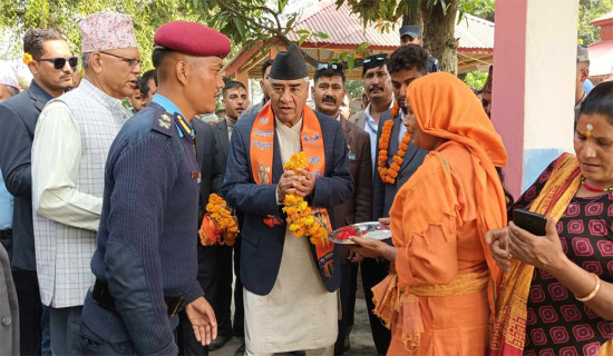 कांग्रेस सभापति देउवाद्वारा परशुराम धामको दर्शन, अधुरा योजना निर्माण गरिने