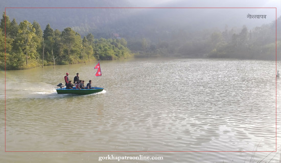 घोराहीमा डुङ्गा सयर